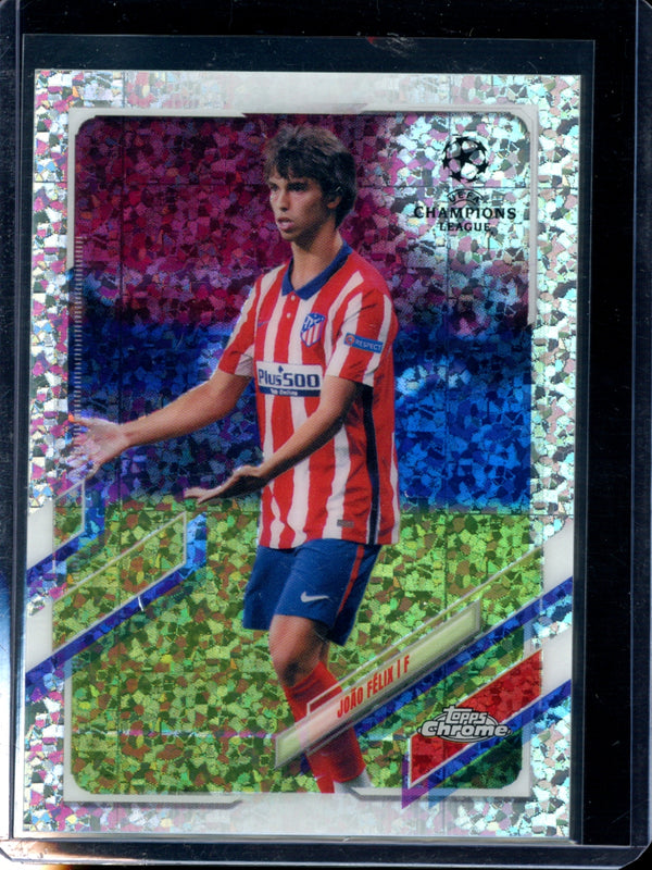 Joao Felix 2021 Topps  Chrome UCL Speckle Refractor