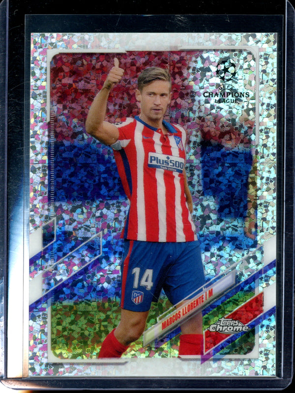 Marcos Llorente 2021 Topps  Chrome UCL Speckle Refractor
