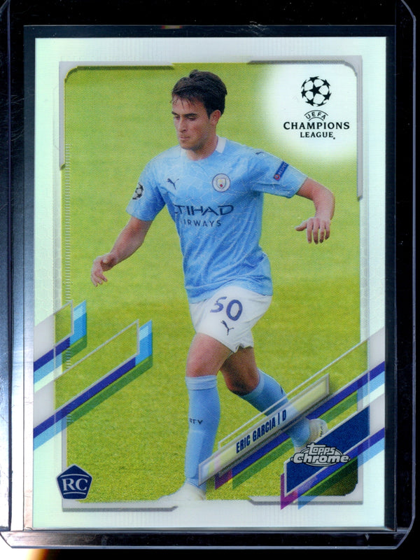 Eric Garcia 2021 Topps  Chrome UCL Refractor RC