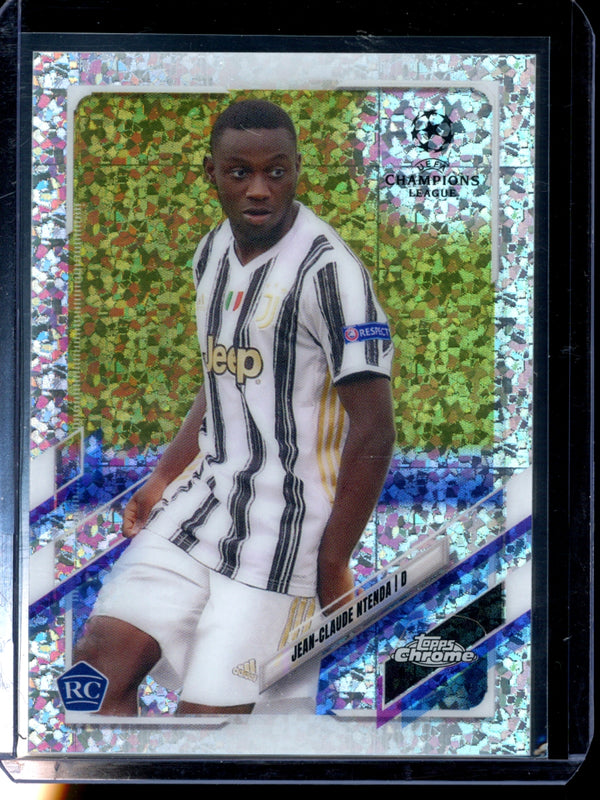 Jean-Claude Ntenda 2021 Topps  Chrome UCL Speckle Refractor RC