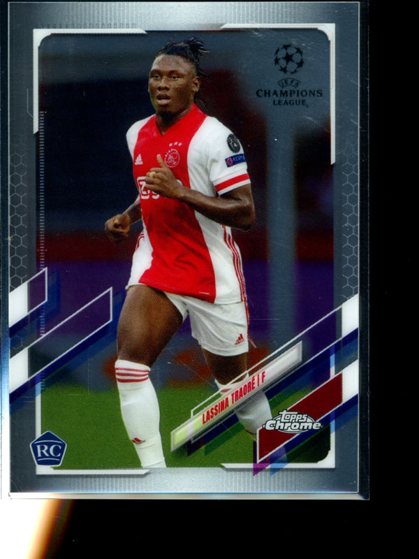 Lassina Traore 2021 Topps  Chrome UCL RC