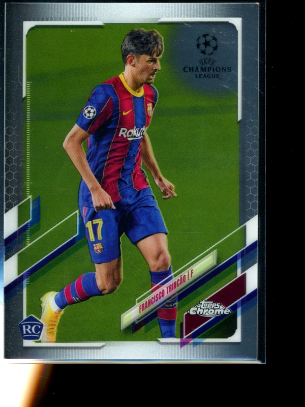 Francisco Trincao 2021 Topps  Chrome UCL RC