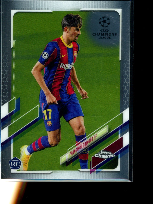 Francisco Trincao 2021 Topps  Chrome UCL RC