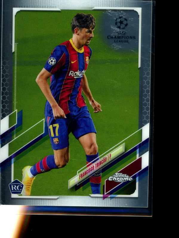 Francisco Trincao 2021 Topps  Chrome UCL RC