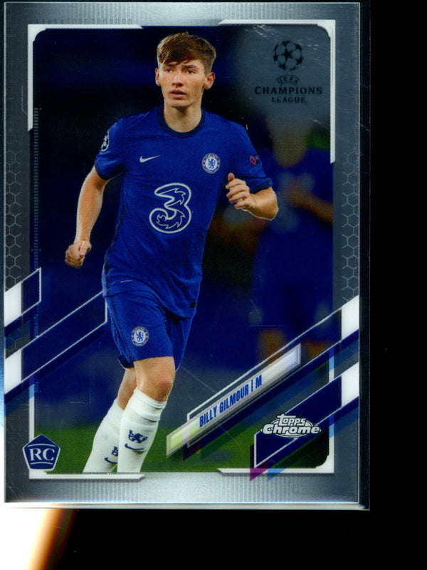 Billy Gilmour 2021 Topps  Chrome UCL RC