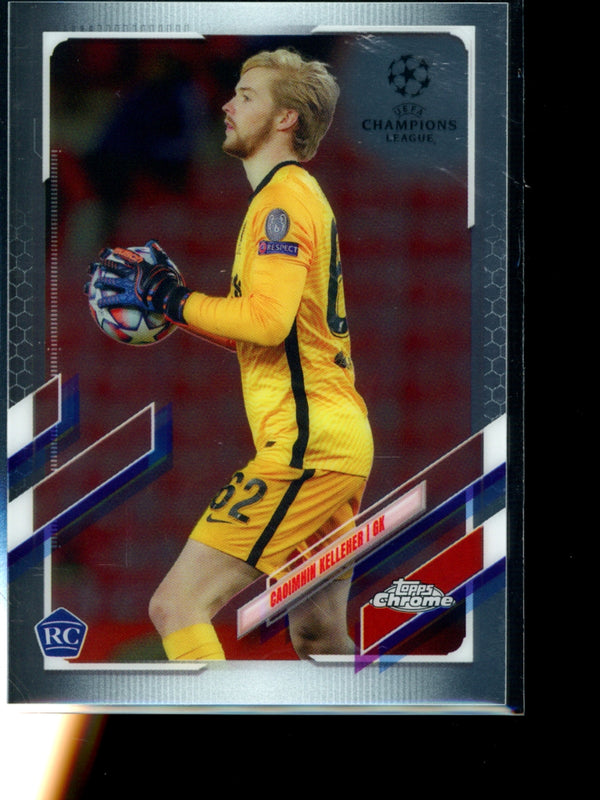 Caoimhin Kelleher 2021 Topps  Chrome UCL RC