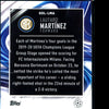 Lautaro Martinez 2021 Topps  Chrome UCL Golazo