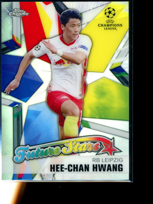 Hee-Chan Hwang 2021 Topps  Chrome UCL Future Stars