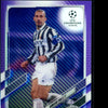 Gianluca Vialli 2021 Topps  Chrome UCL Purple Carbon Refractor