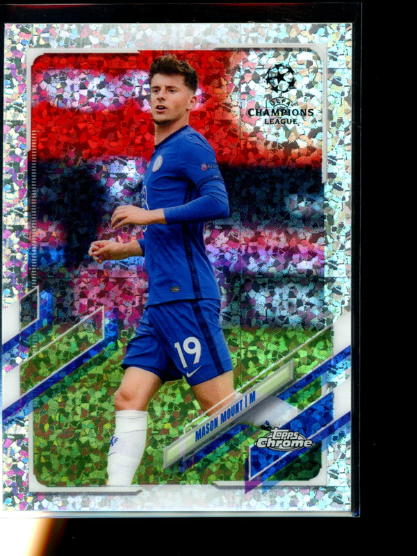 Mason Mount 2021 Topps  Chrome UCL Speckle Refractor