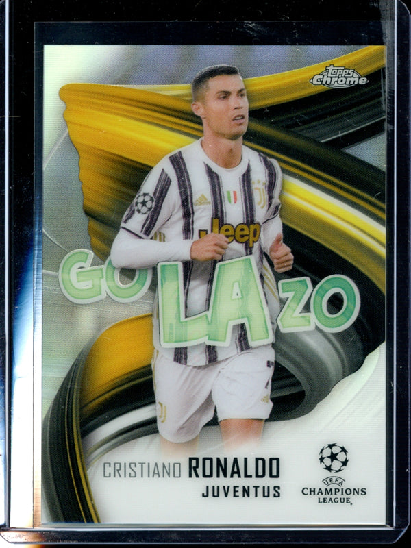 Cristiano Ronaldo 2021 Topps  Chrome UCL Golazo