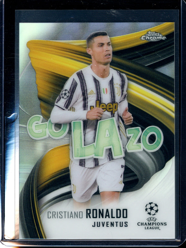 Cristiano Ronaldo 2021 Topps  Chrome UCL Golazo