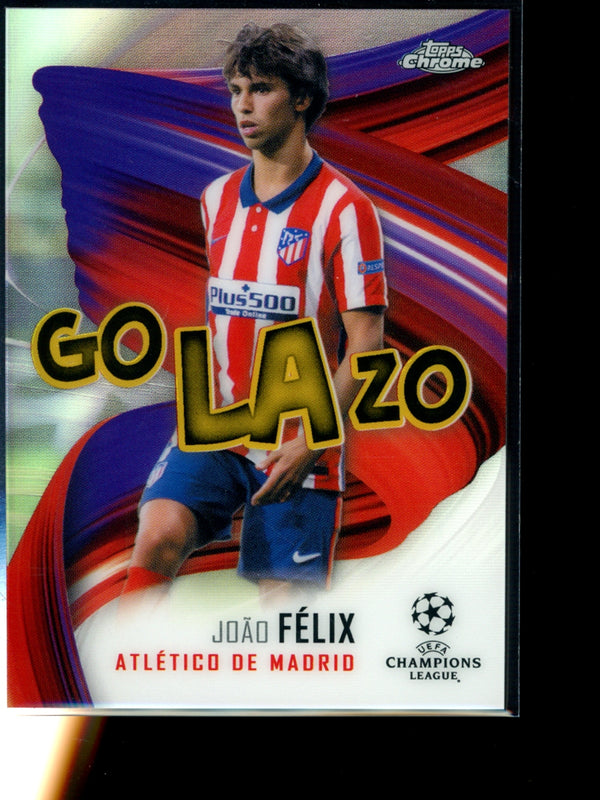 Joao Felix 2021 Topps  Chrome UCL Golazo