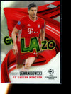 Robert Lewandowski 2021 Topps  Chrome UCL Golazo