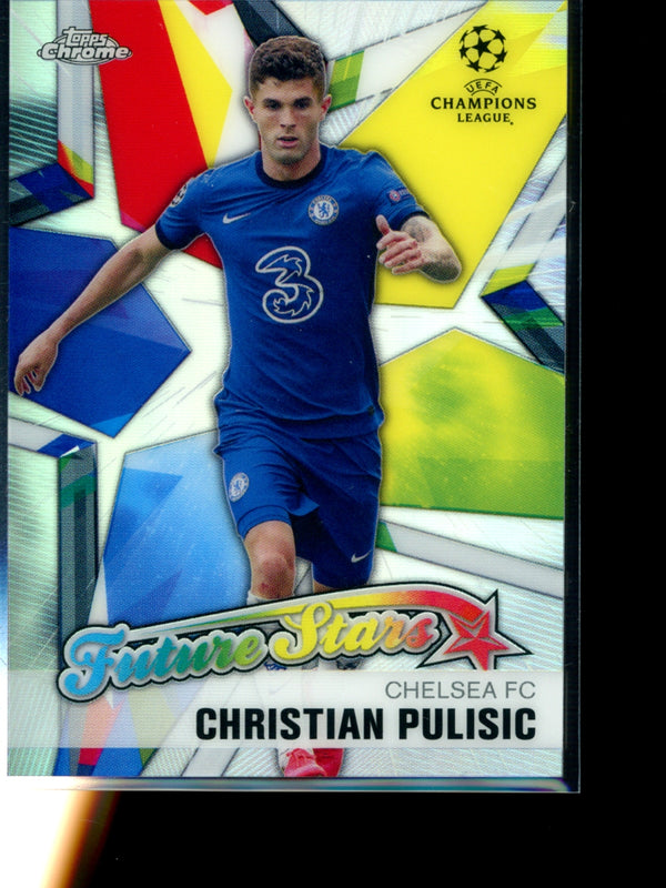 Christian Pulisic 2021 Topps  Chrome UCL Future Stars