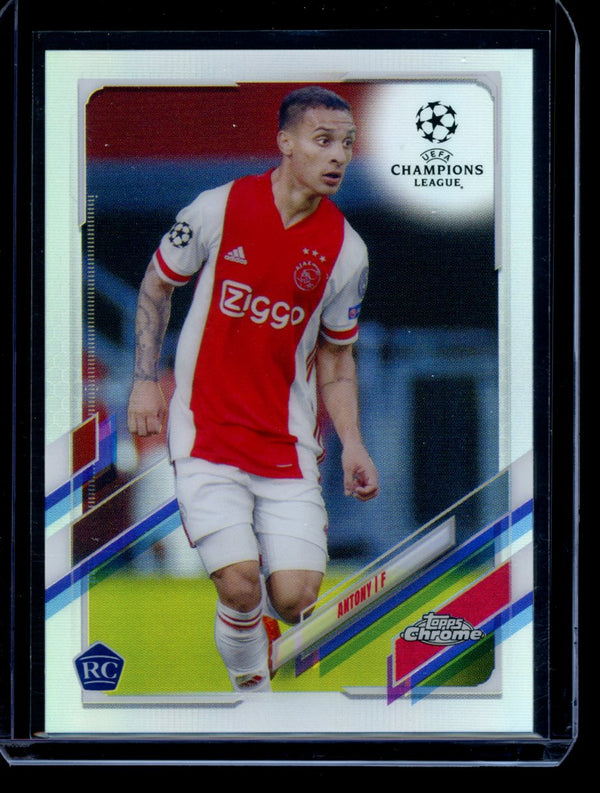 Antony 2021 Topps  Chrome UCL Refractor RC