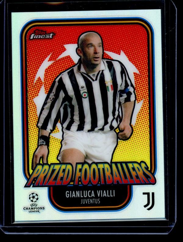Gianluca Vialli 2021 Topps  Finest Prized Footballers