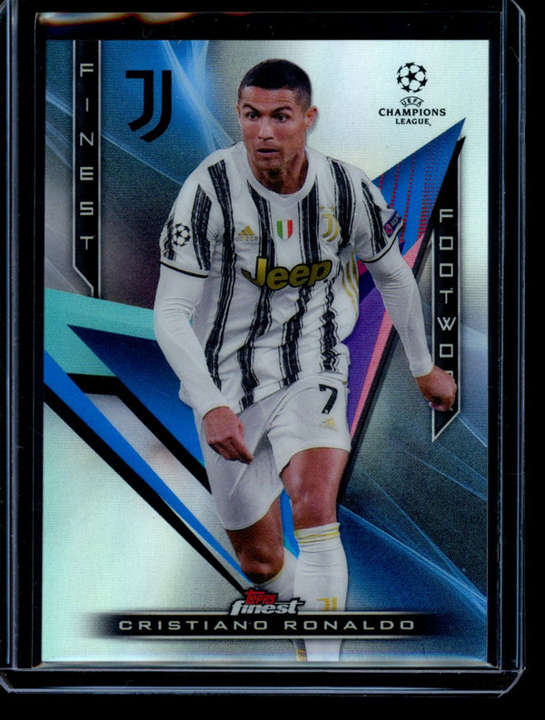 Cristiano Ronaldo 2021 Topps  Finest Finest Footwork