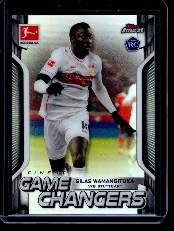 Silas Wamangituka 2021 Topps  Finest Finest Game Changers RC