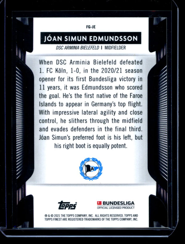 Joan Simun Edmundsson 2021 Topps  Finest Finest Game Changers