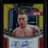 Colby Covington 2021 Panini Select UFC Gold Auto 03/10