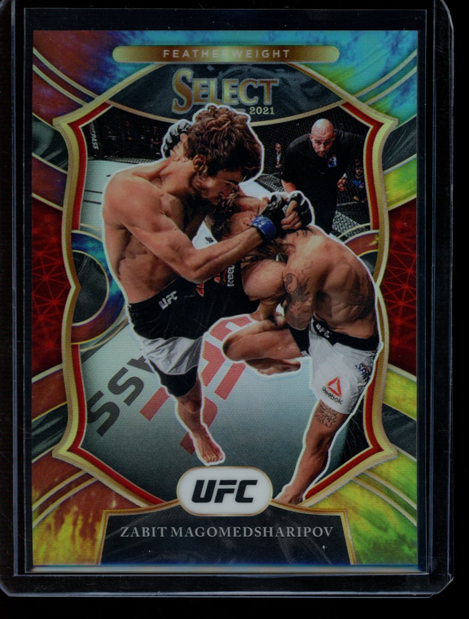 Zabit Magomedsharipov 2021 Panini Select UFC Concourse Tie-Dye 14/25