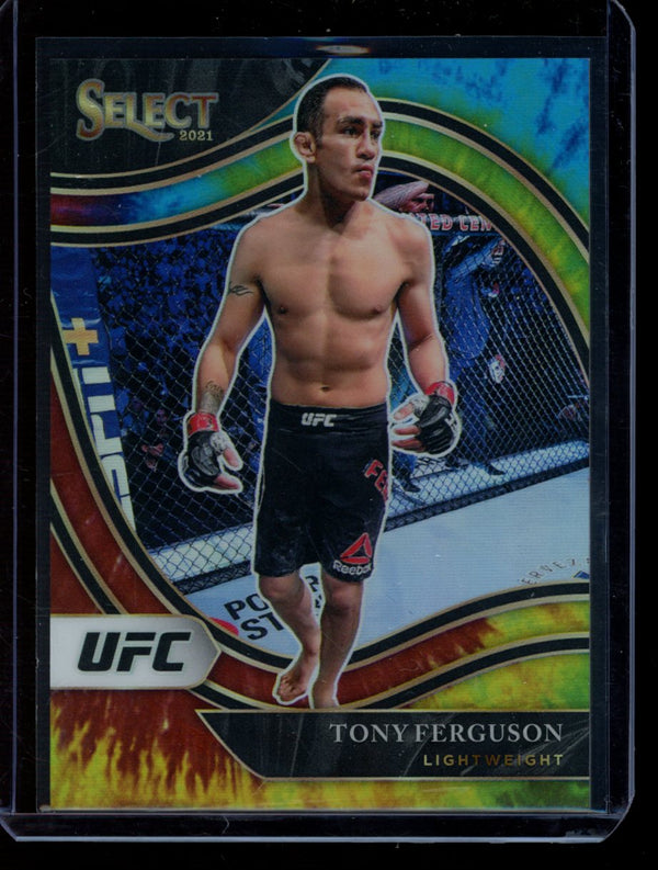 Tony Ferguson 2021 Panini Select UFC Octagonside Tie-Dye 20/25