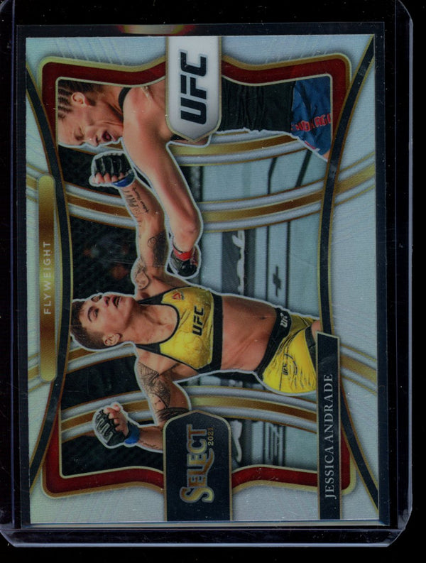 Jessica Andrade 2021 Panini Select UFC Premier Level Silver