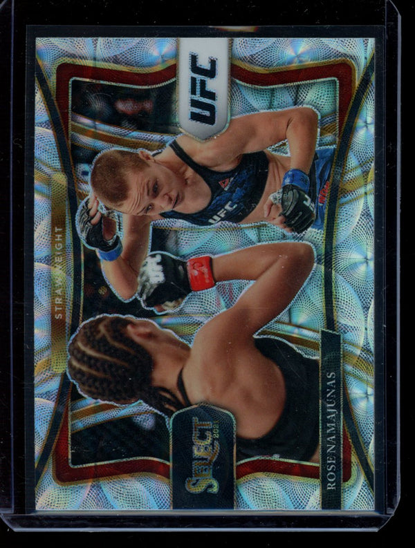 Rose Namajunas 2021 Panini Select UFC Premier Level Scope