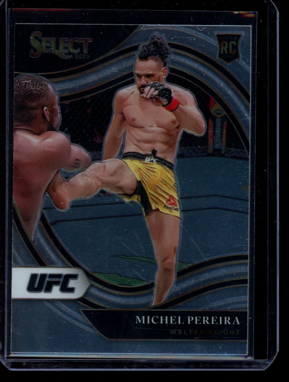 Michel Pereira 2021 Panini Select UFC Octagonside RC