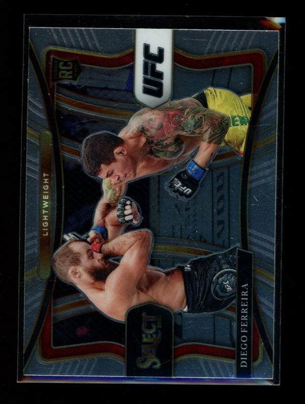 Diego Ferreira 2021 Panini Select UFC Premier Level RC