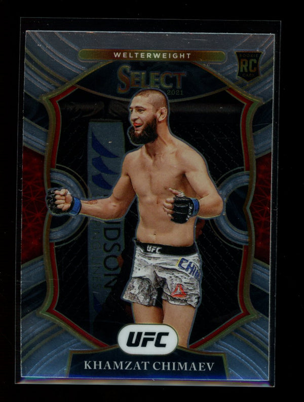 Khamzat Chimaev 2021 Panini Select UFC Concourse RC