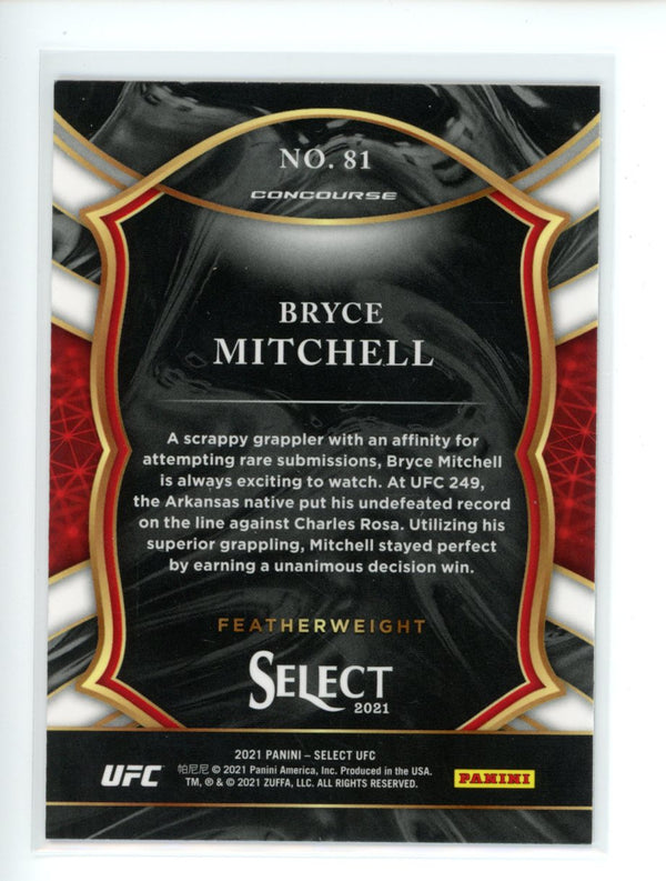 Bryce Mitchell 2021 Panini Select UFC Concourse RC