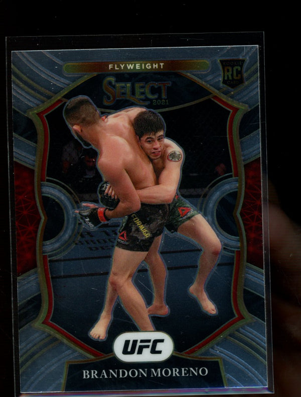 Brandon Moreno 2021 Panini Select UFC Concourse RC