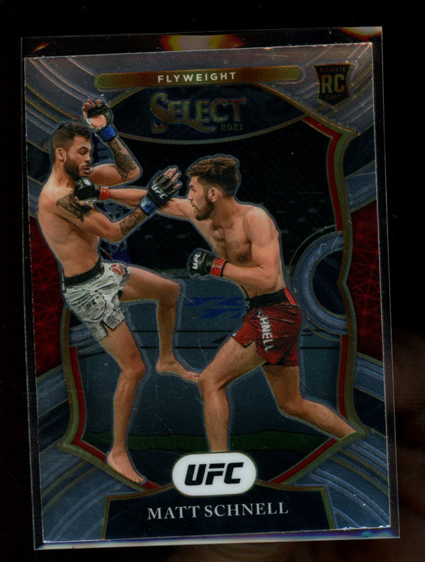 Matt Schnell 2021 Panini Select UFC Concourse RC