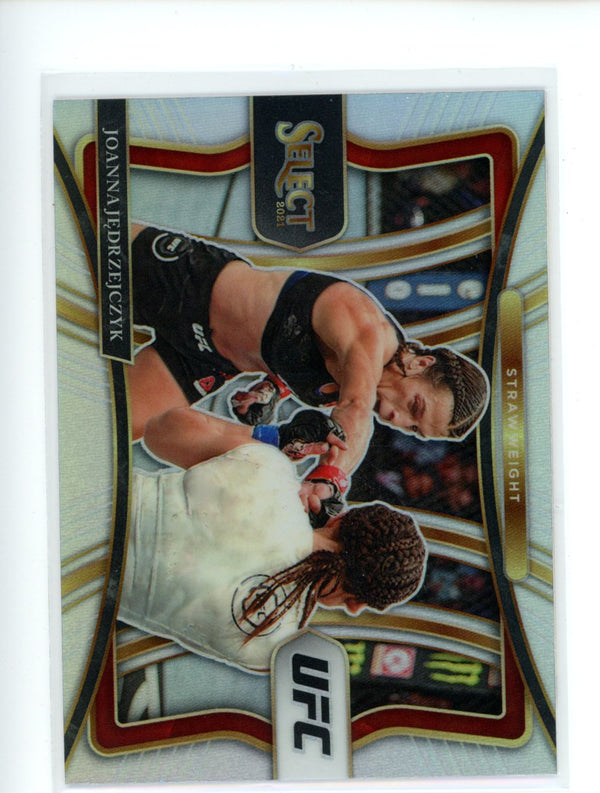 Joanna Jedrzejczyk 2021 Panini Select UFC Premier Level Silver