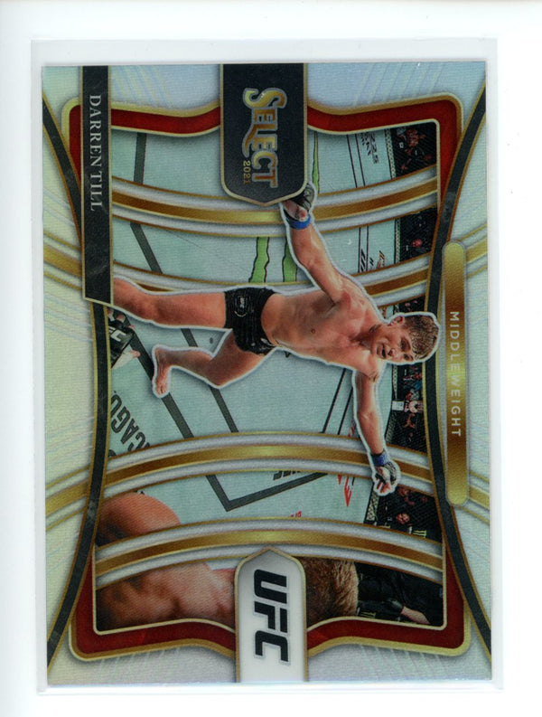 Darren Till 2021 Panini Select UFC Premier Level Silver