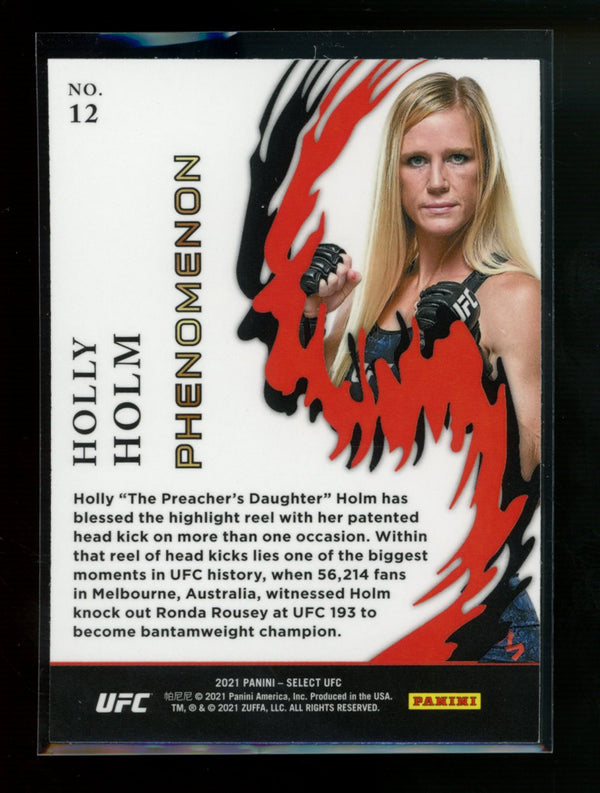 Holly Holm 2021 Panini Select UFC Phenomenons