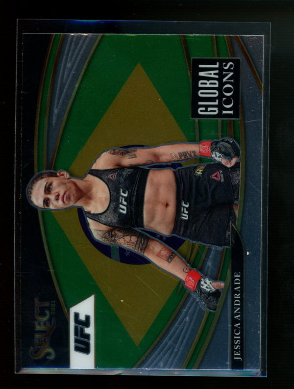 Jessica Andrade 2021 Panini Select UFC Global icons