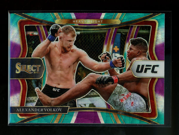 Alexander Volkov 2021 Panini Select UFC Premier Level Tri Color