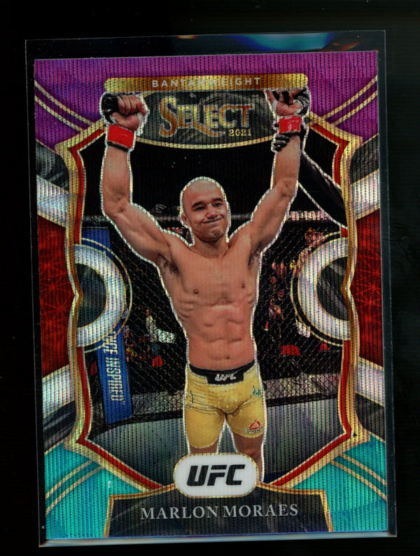 Marlon Moraes 2021 Panini Select UFC Concourse Tri-Color