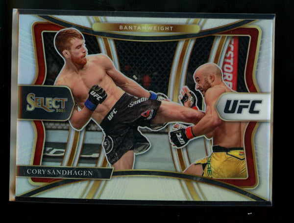 Cory Sandhagen 2021 Panini Select UFC Premier Level Silver