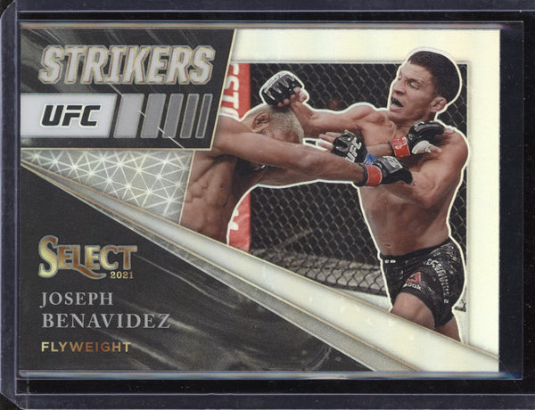 Joseph Benavidez 2021 Panini Select UFC Strikers Silver