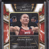Zhang Weili 2021 Panini Select UFC Sparks Material 122/149