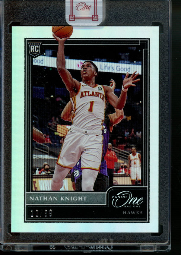 Nathan Knight 2020-21 Panini One and One RC 12/99