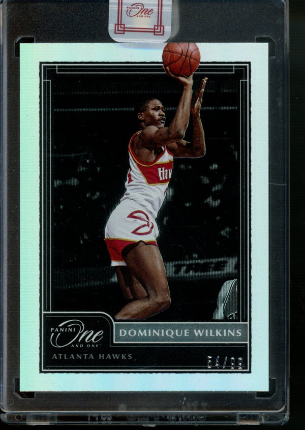 Dominique Wilkins 2020-21 Panini One and One 54/99