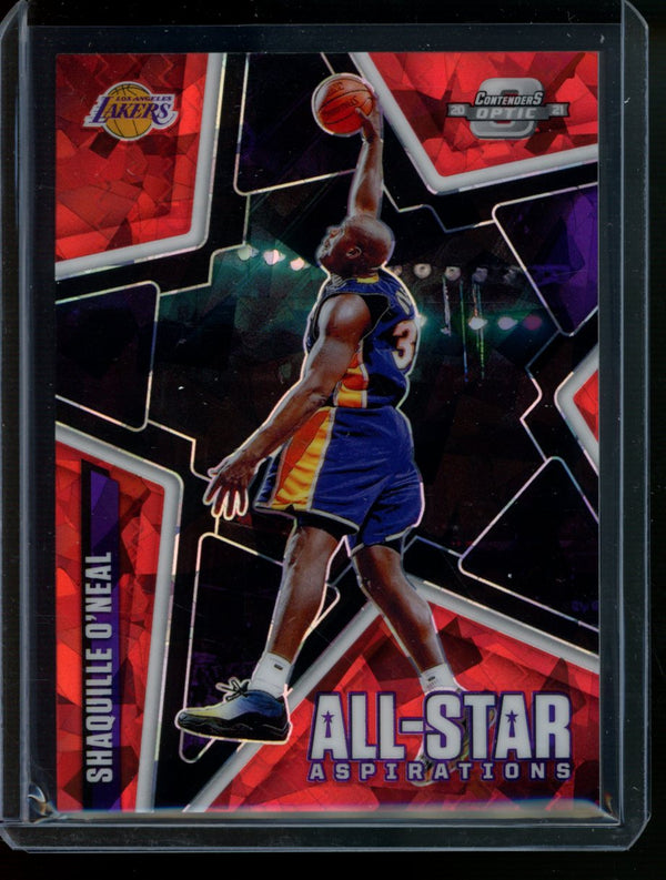 Shaquille O'neal 2020-21 Panini Contenders Optic All Star Cracked Ice