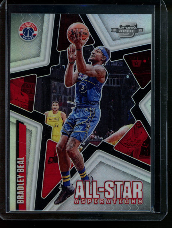 Bradley Beal 2020-21 Panini Contenders Optic All Star Aspirations Holo