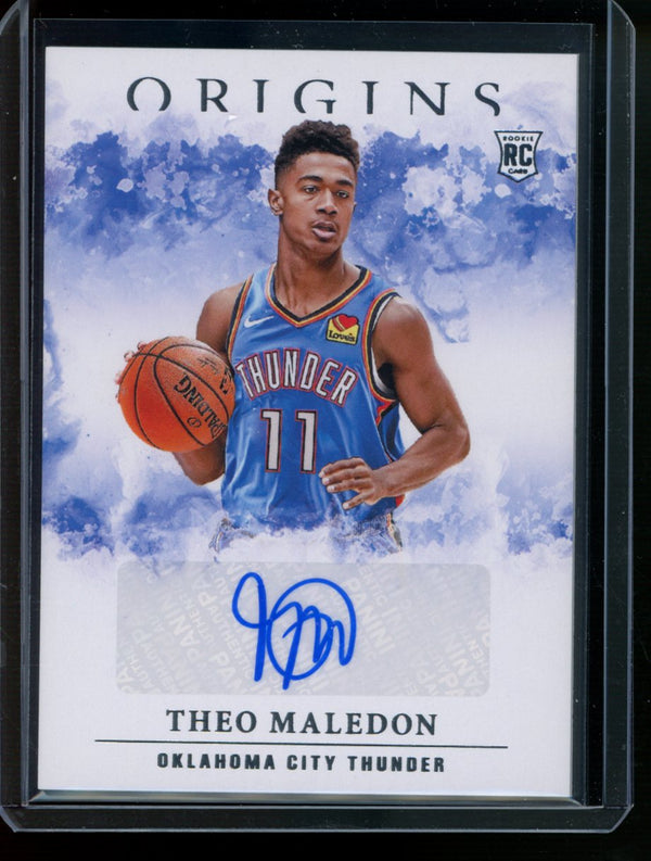 Theo Maledon  2020-21 Panini Origins Auto RC