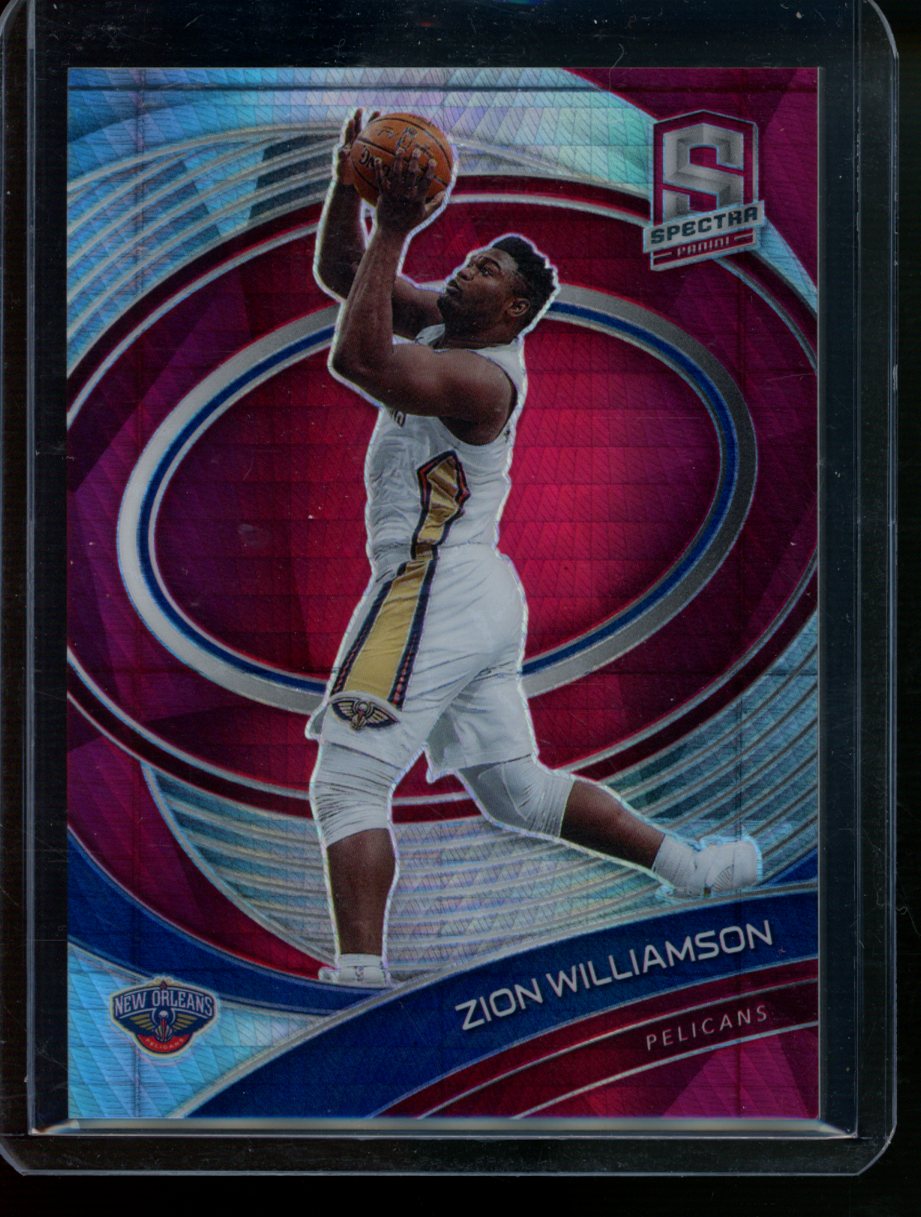 Zion Williamson 2020-21 Panini Spectra  Red Hyper Prizm